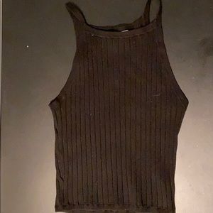 Black tank top (never warn)